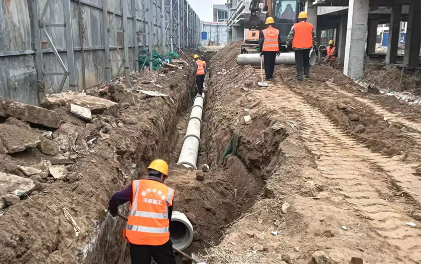 万盛园小区市政管网工程